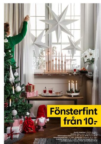 Rusta Elsa form gardiner erbjuda
