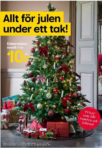 Rusta Form living julgran erbjuda