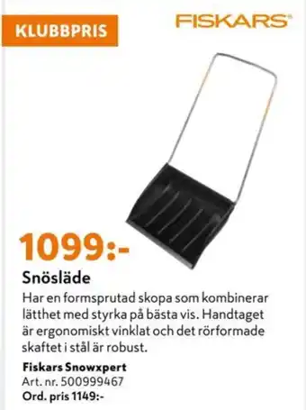 Fiskars snösläde