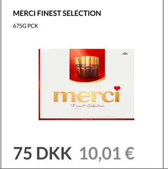Merci finest selection
