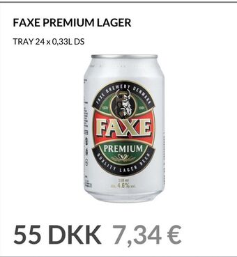 Faxe premium lager
