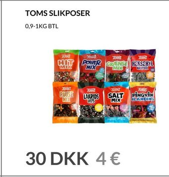 Nielsen Discount Toms slikposer erbjuda