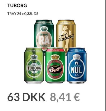Nielsen Discount Tuborg erbjuda