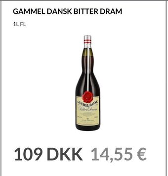 Nielsen Discount Gammel dansk bitter dram erbjuda