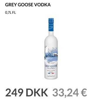 Nielsen Discount Grey goose vodka erbjuda