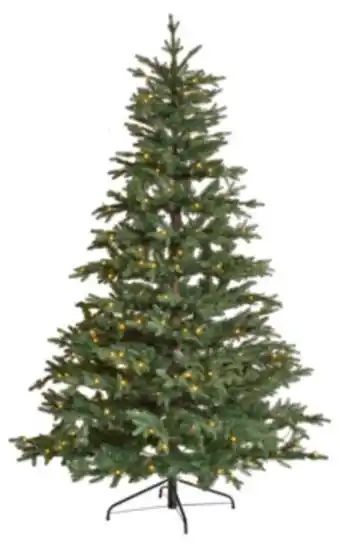 Clas Ohlson Julgran 210 cm med led-belysning erbjuda