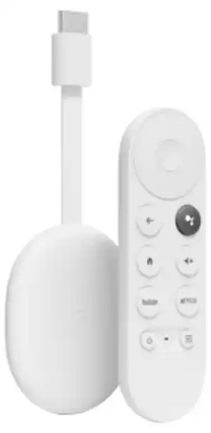 Clas Ohlson Google chromecast med google tv hd mediaspelare erbjuda