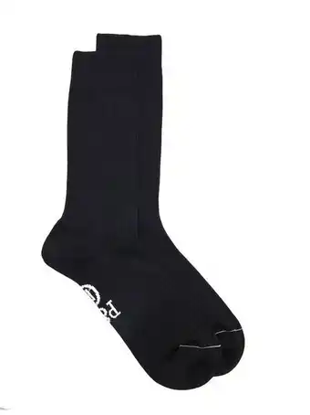 Bergqvist Skor Strumpa plain rib black erbjuda