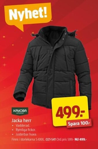 Jula Jacka Herr erbjuda