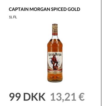 Nielsen Discount Captain morgan spiced gold erbjuda