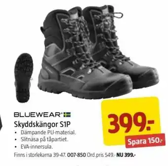 Jula Bluewear Skyddskängor S1P erbjuda