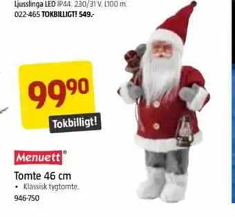 Menuett Tomte 46 cm.