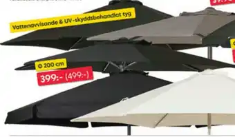 Rusta Parasoll 200cm erbjuda