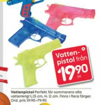 Rusta Vattenpistol erbjuda