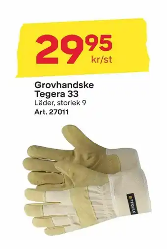 Grovhandske Tegera 33