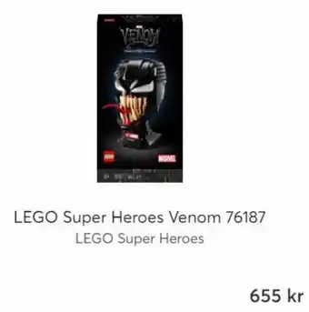 Webhallen Lego Super Heroes Venom 76187 erbjuda