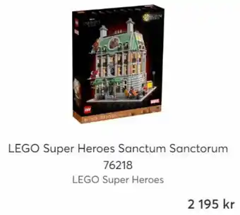 Webhallen Lego Super Heroes Sanctum Sanctorum 76218 erbjuda