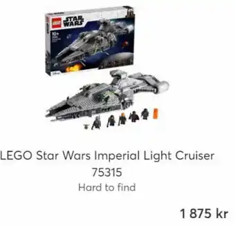 Webhallen Lego Star Wars Imperial Light Cruiser 75315 erbjuda