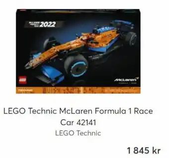 Lego Technic McLaren Formula 1 Race Car 42141