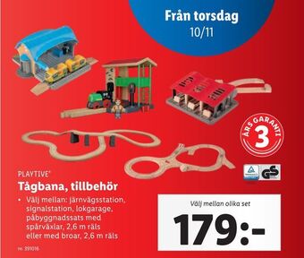 Lidl Tågbana, tillbehör erbjuda