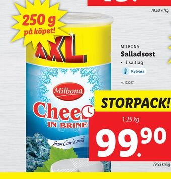 Lidl Salladsost erbjuda