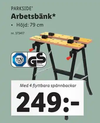 Lidl Arbetsbänk erbjuda