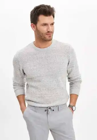Zalando Stickad tröja - grey erbjuda