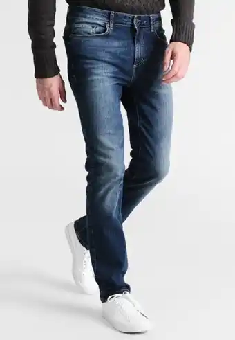 Zalando Jeans straight leg - washed dark blue erbjuda