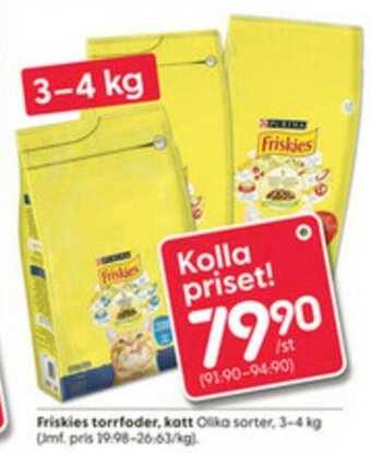 Friskies torrfoder, katt