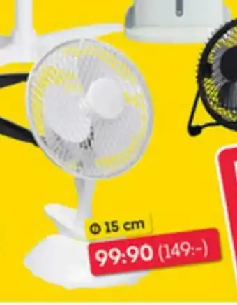 Rusta Fläktar 15cm erbjuda