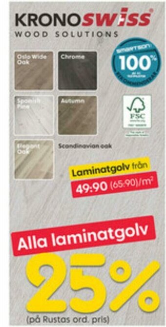 Rusta Laminatgolv erbjuda