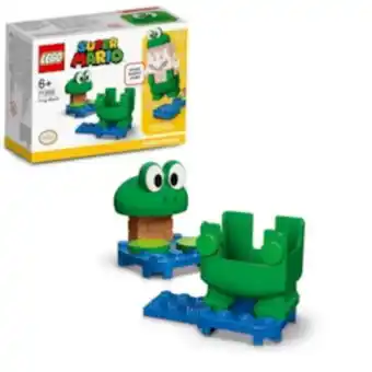 Lekia Lego super mario 71392, frog mario – boostpaket erbjuda