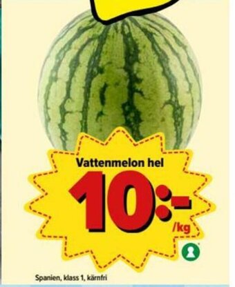 Östenssons Vattenmelon hel erbjuda