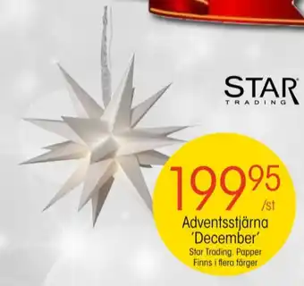 EKO Star trading adventsstjärna erbjuda
