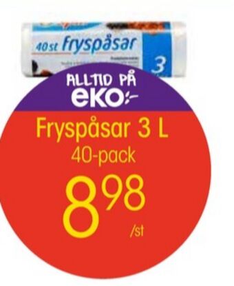 EKO Alpina fryspåsar erbjuda