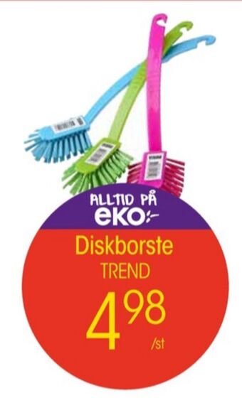 EKO Trend diskborste erbjuda