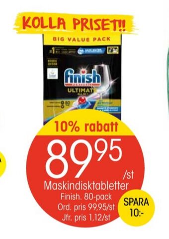 EKO Finish diskmaskintabs erbjuda