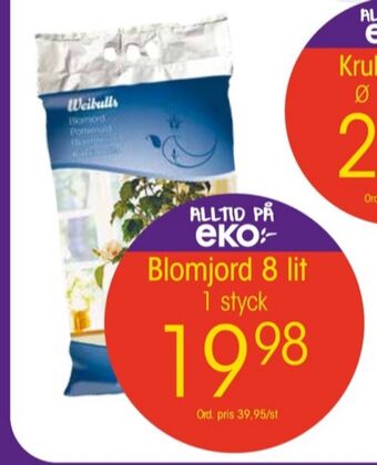 EKO Weibull blom- & såjord erbjuda