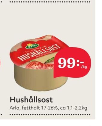 Hemköp Arla hushållsost erbjuda