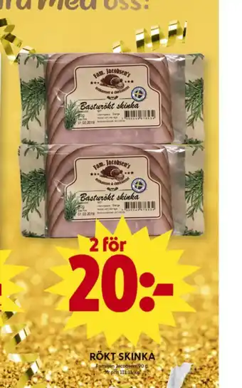 Fam jacobsen skinka