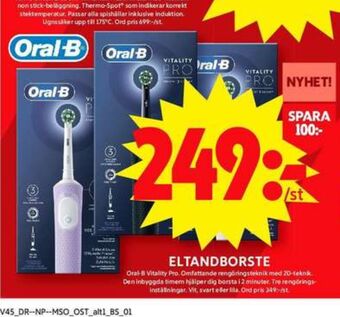 ICA Maxi Braun oral-b eltandborste erbjuda