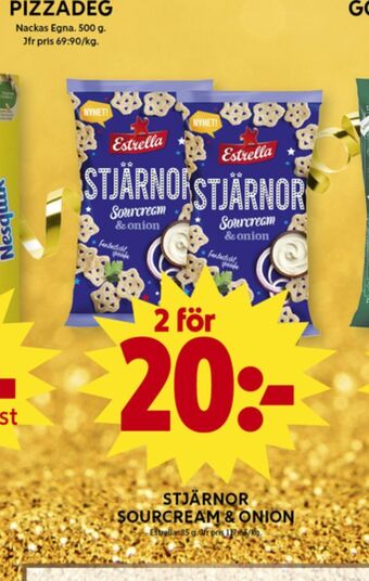 ICA Maxi Estrella snacks erbjuda