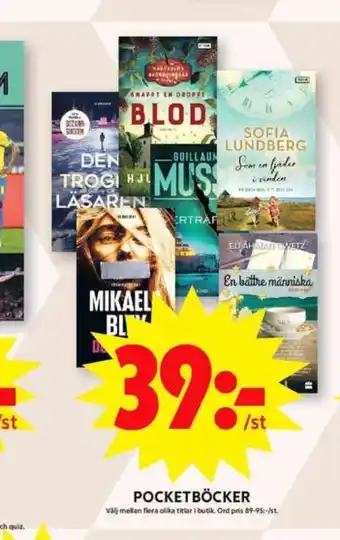 ICA Maxi Burner böcker erbjuda