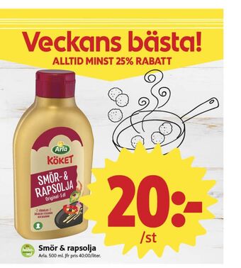 ICA Nära Arla köket smör & rapsolja erbjuda