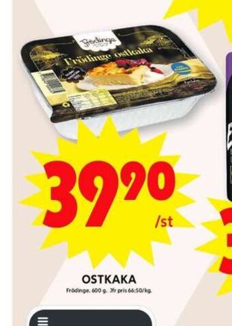 Frödinge ostkaka