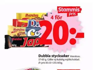 ICA Supermarket Marabou chokladbar erbjuda