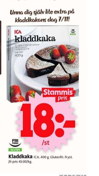 ICA Supermarket Ica kladdkaka erbjuda