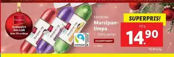 Lidl Marsipan limpa erbjuda