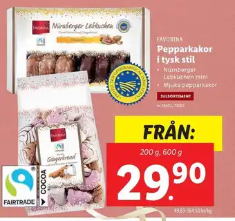 Lidl Pepparkakor i tysk stil erbjuda