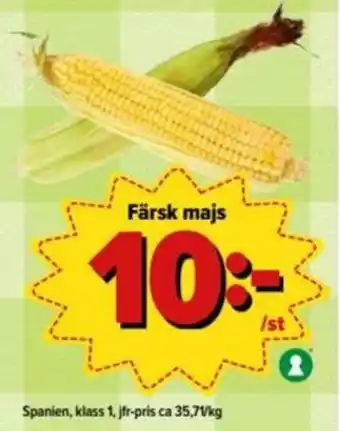 Östenssons Färsk majs erbjuda